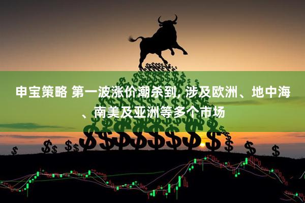 申宝策略 第一波涨价潮杀到, 涉及欧洲、地中海、南美及亚洲等多个市场