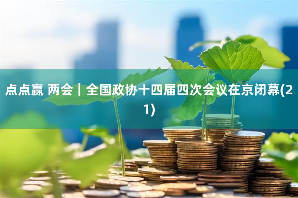 点点赢 两会｜全国政协十四届四次会议在京闭幕(21)